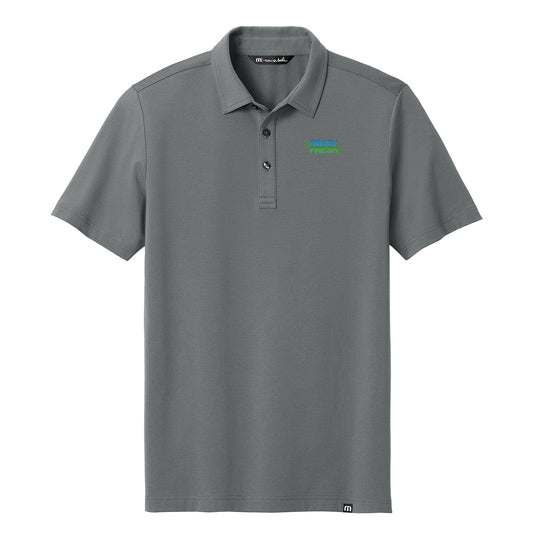 TravisMathew Glenview Solid Polo - Quiet Shade Grey