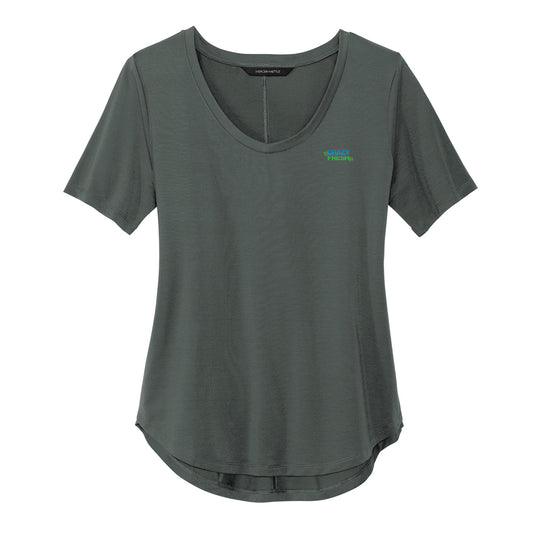 Mercer+Mettle® Women’s Stretch Jersey Relaxed Scoop - Anchor Grey