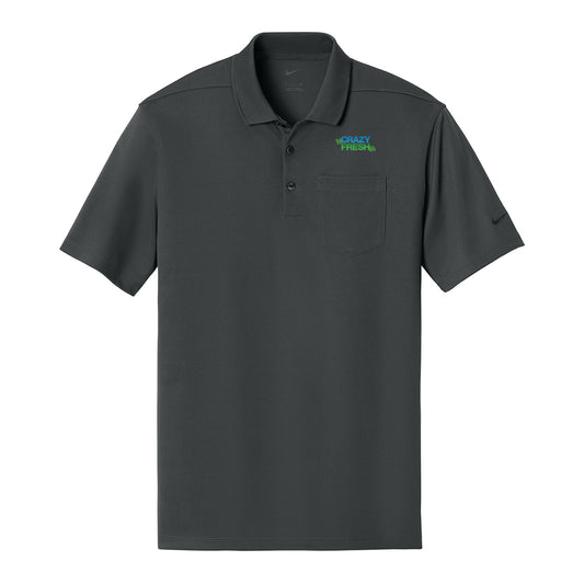 Nike® Dri-FIT Micro Pique 2.0 Pocket Polo - Anthracite