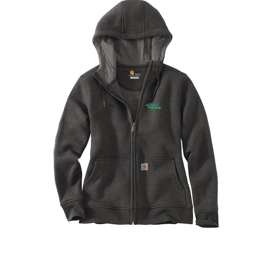 Carhartt® Women’s Clarksburg Full-Zip Hoodie - Carbon Heather