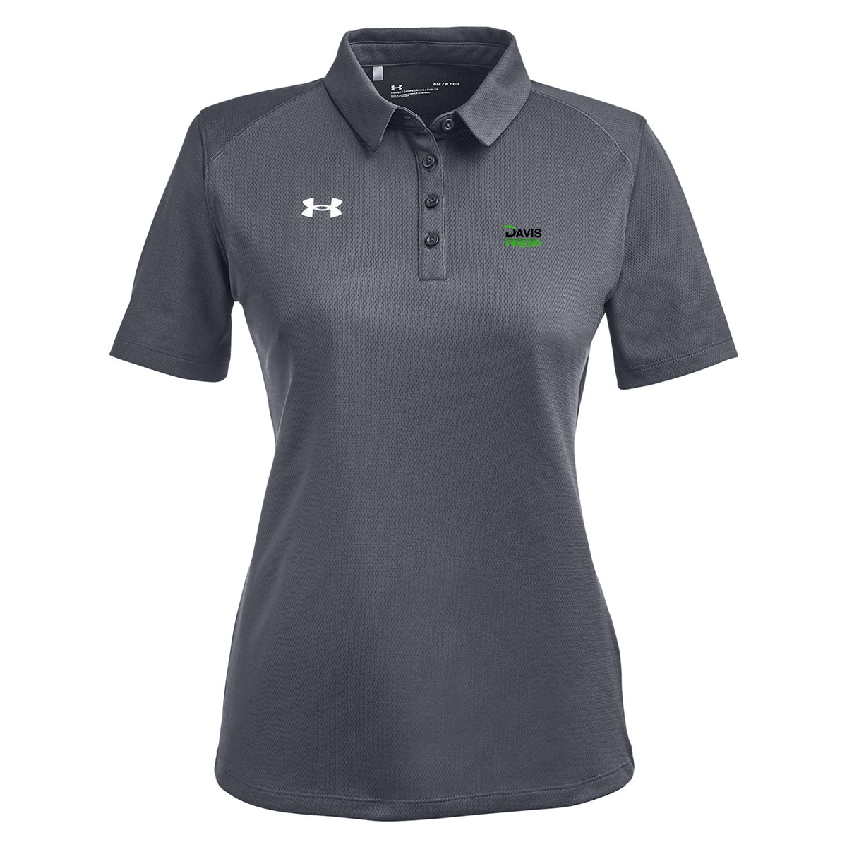 Under Armour Ladies' Tech™ Polo - Carbon Grey Heather