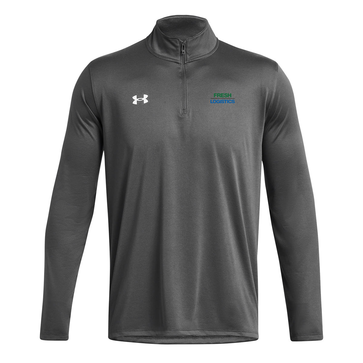Under Armour Men's Team Tech Quarter-Zip - Castle Rock Gray