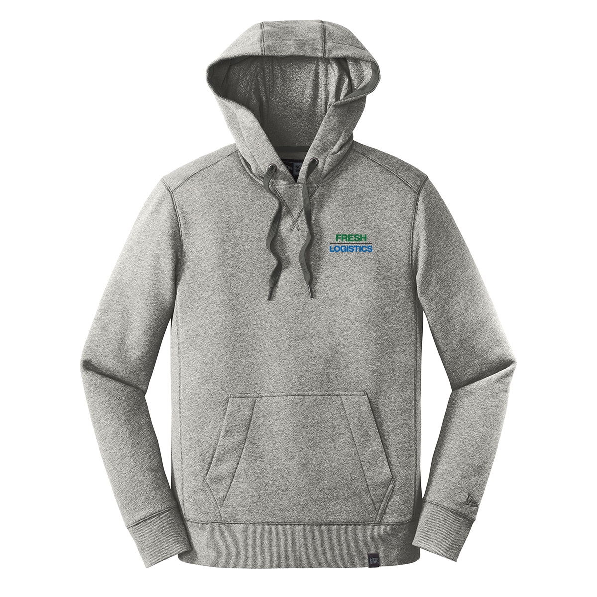 New Era® French Terry Pullover Hoodie - Light Graphite Twist