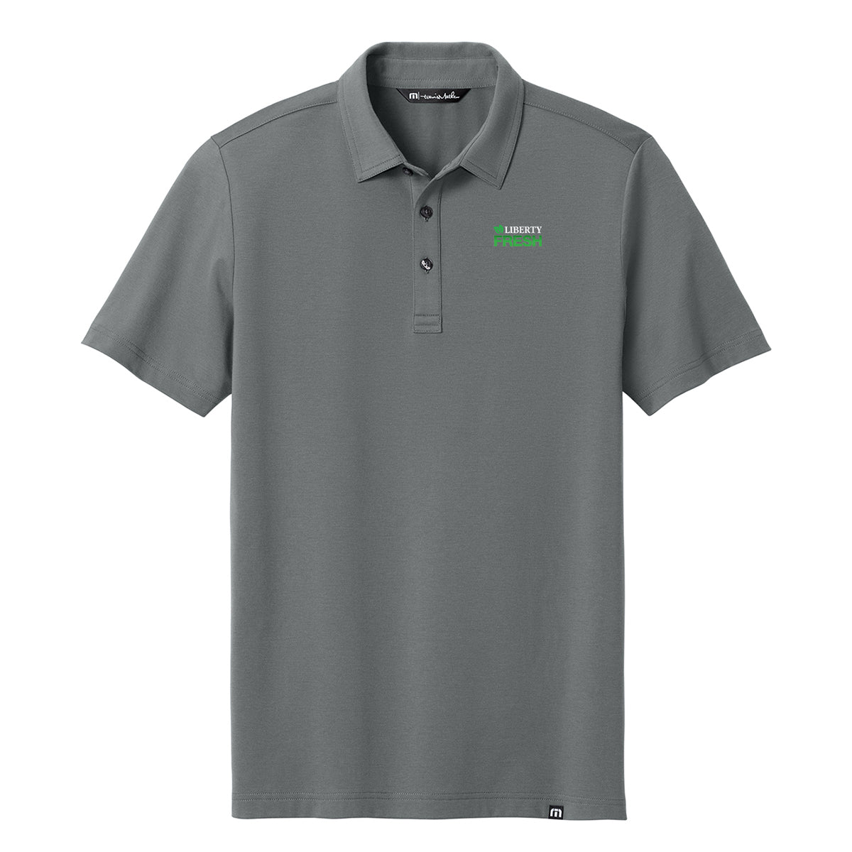 TravisMathew Glenview Solid Polo - Quiet Shade Grey