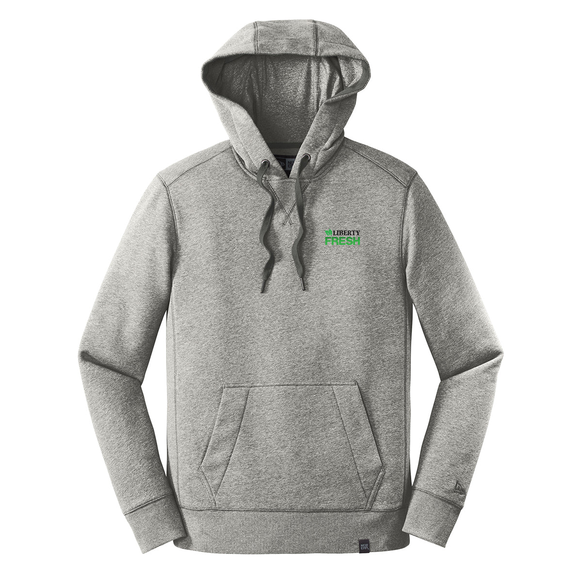 New Era® French Terry Pullover Hoodie - Light Graphite Twist