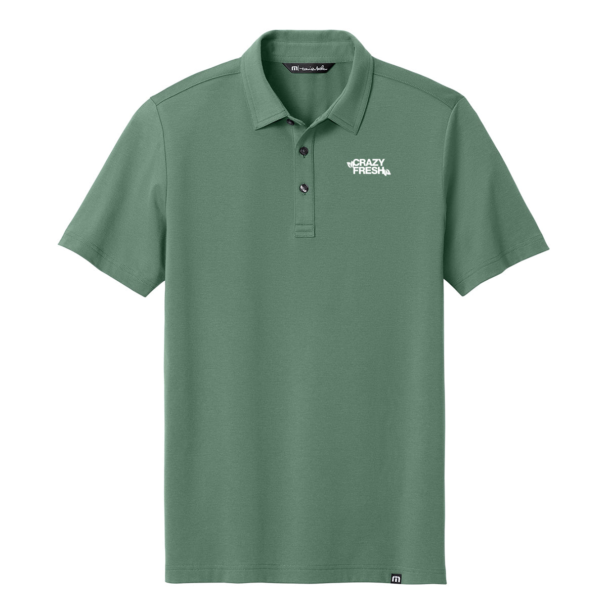 TravisMathew Glenview Solid Polo - Laurel Green