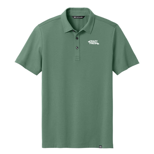 TravisMathew Glenview Solid Polo - Laurel Green