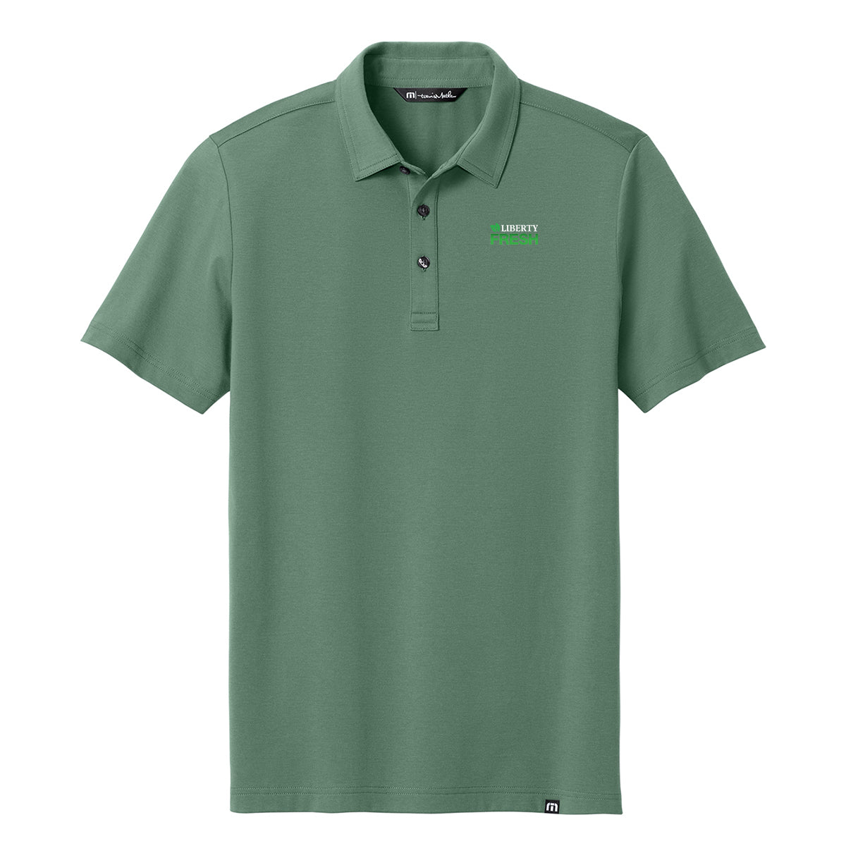 TravisMathew Glenview Solid Polo - Laurel Green