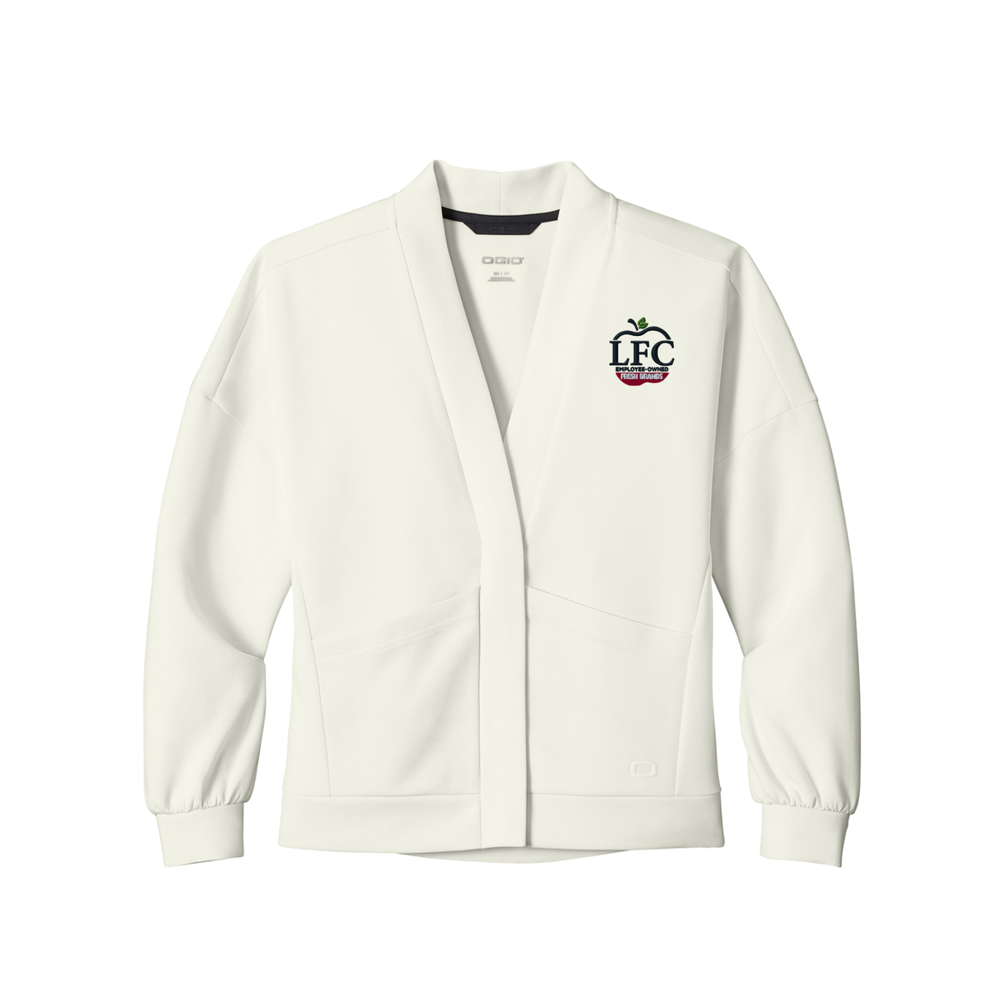 OGIO® Women’s Transcend Cardigan - Opal White