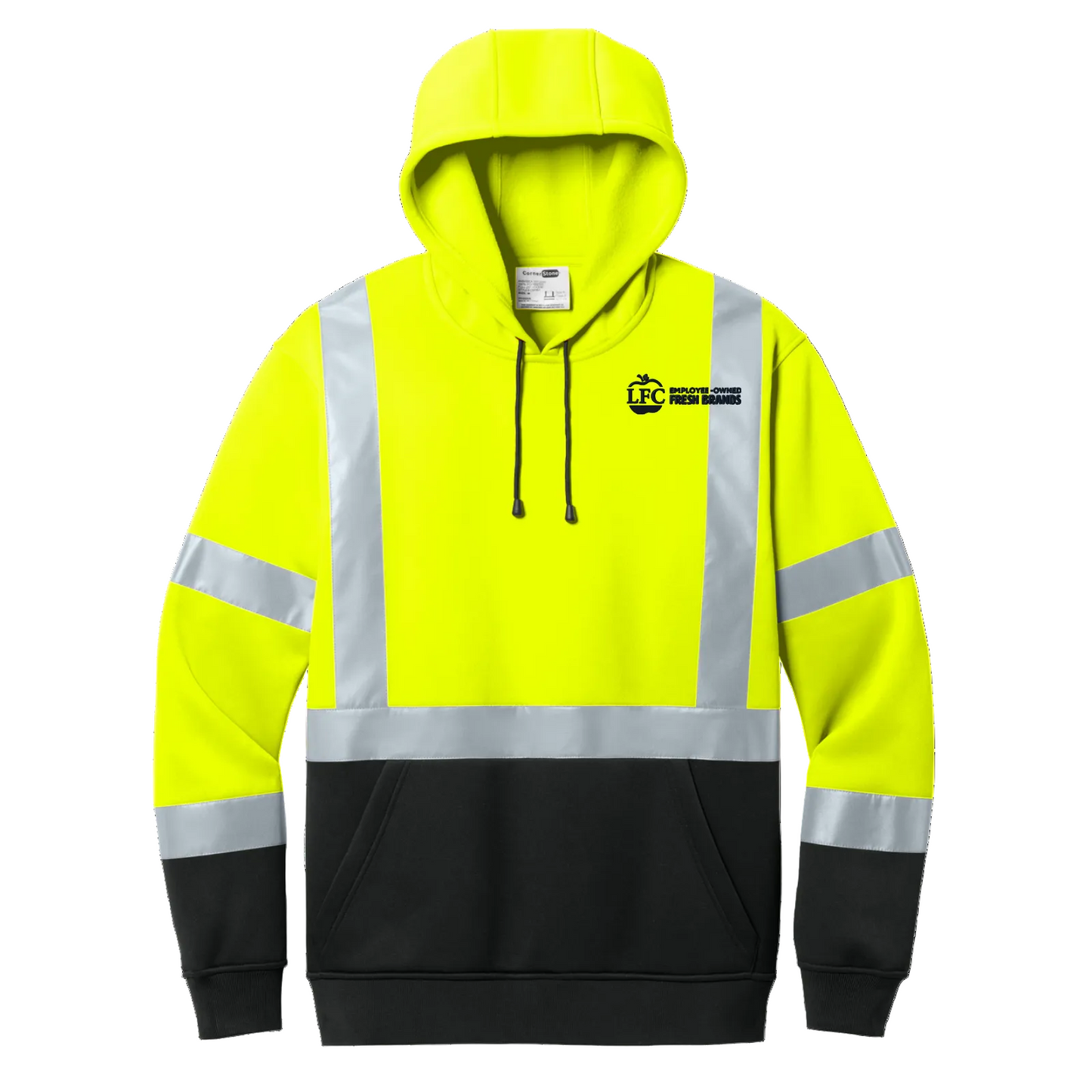 CornerStone® ANSI 107 Class 3 Heavy-Duty Fleece Pullover Hoodie