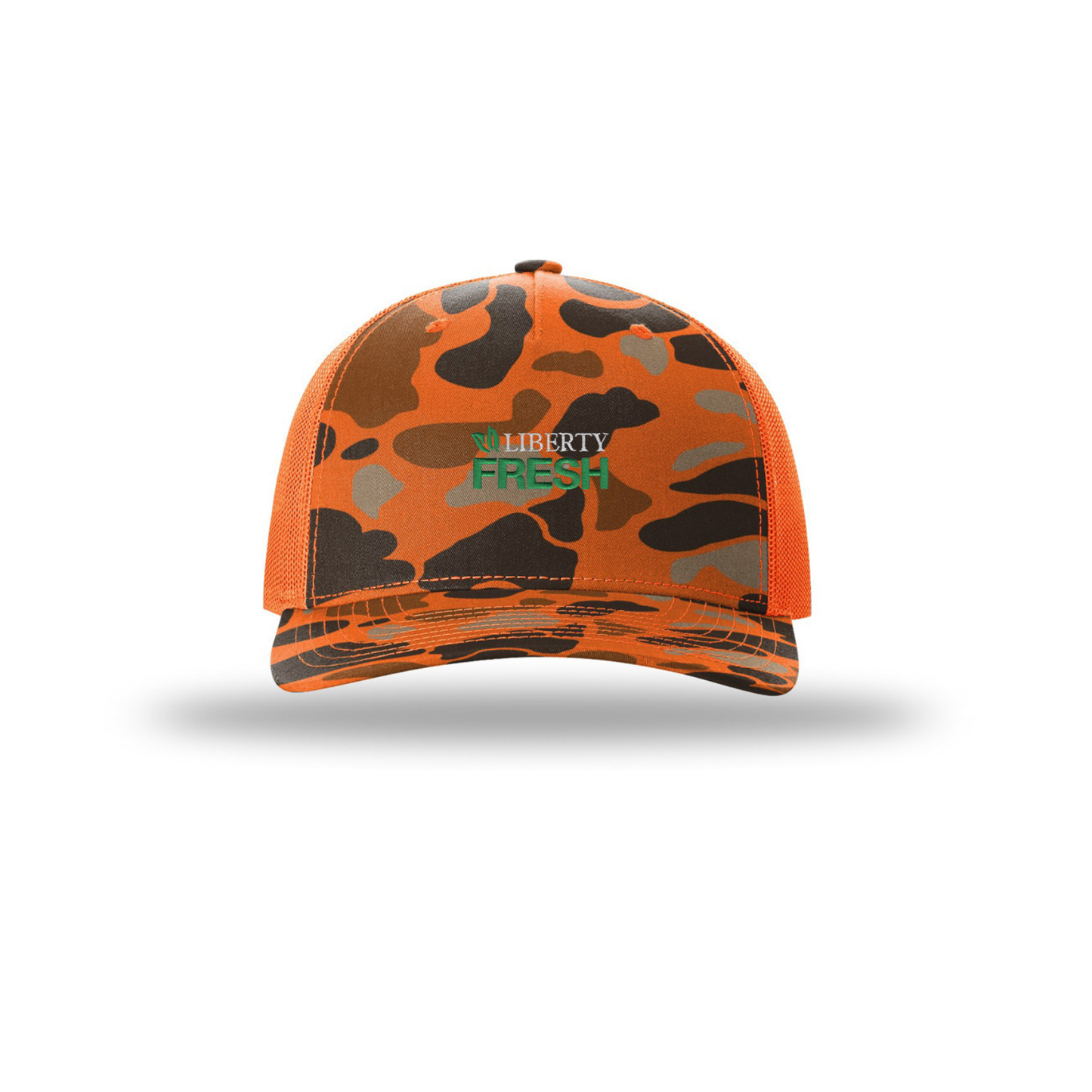 Richardson Printed Five-Panel Trucker