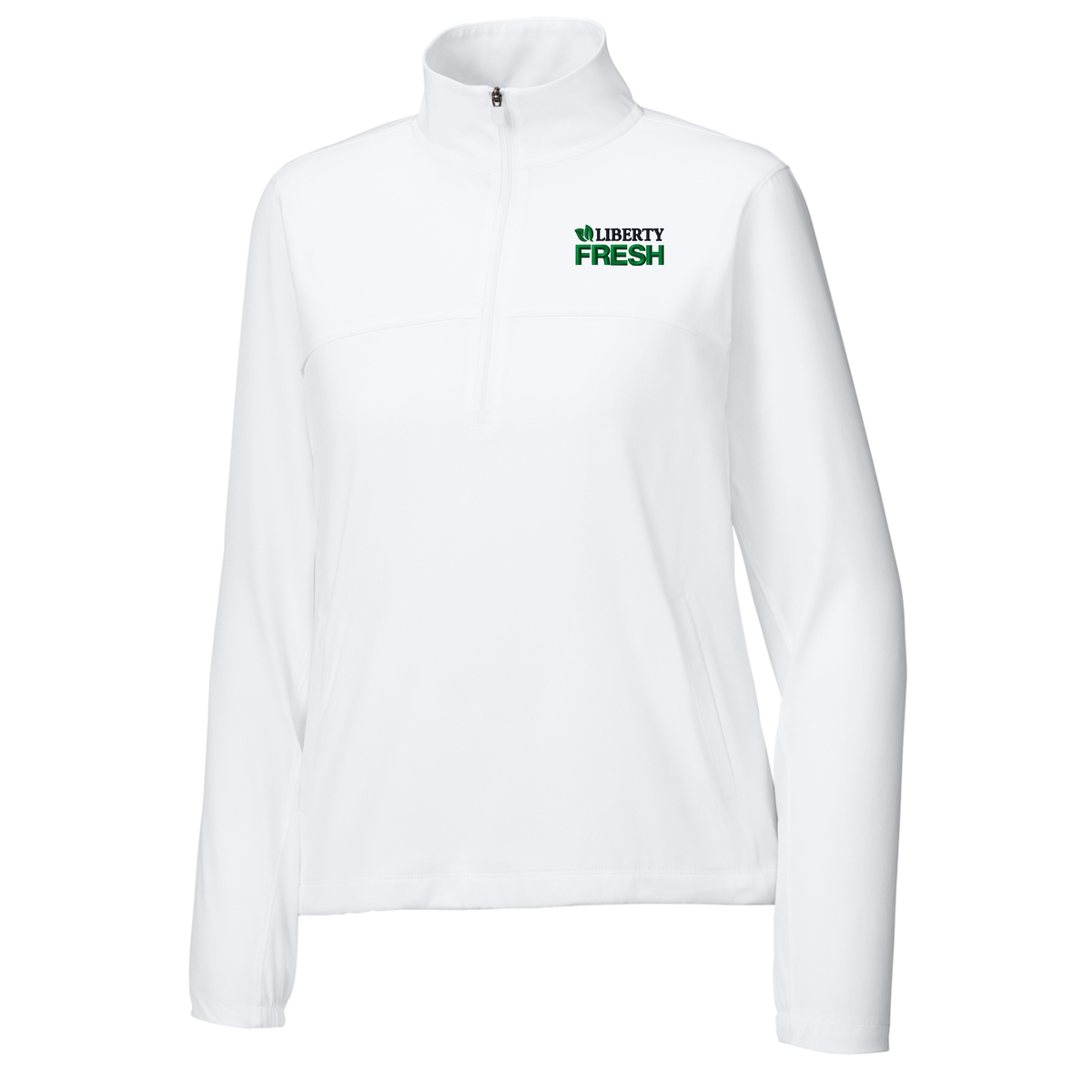 Sport-Tek® Women’s Repeat 1/2-Zip - White