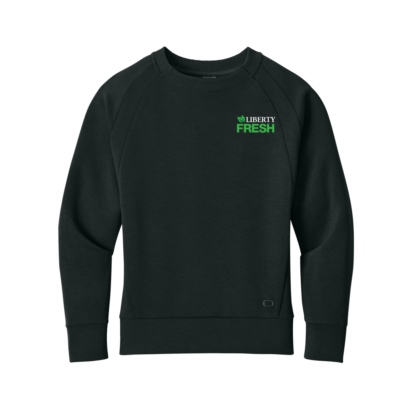 OGIO® Women’s Transcend Pullover - Blacktop