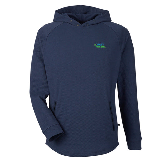 Swannies® Golf Unisex Camden Hooded Pullover - Navy