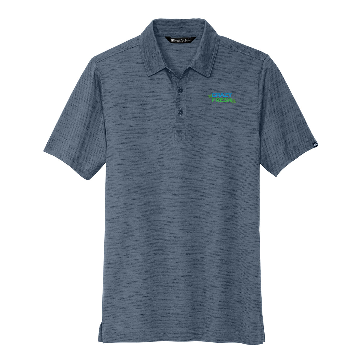 TravisMathew® Auckland Slub Polo - Blue Nights