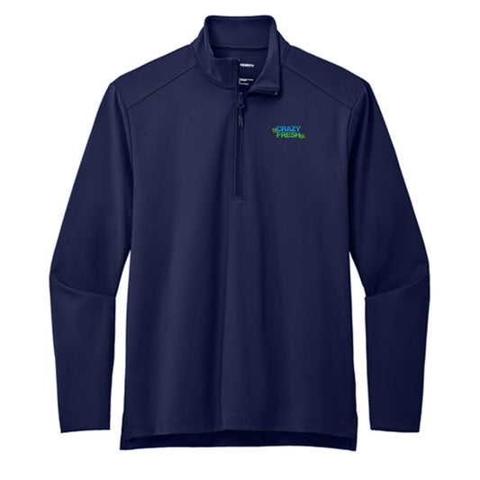 Port Authority® C-FREE® Double Knit 1/4-Zip - River Blue Navy