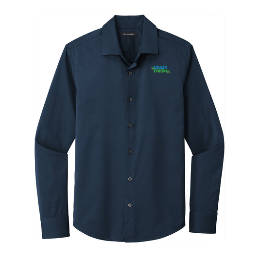 Port Authority ® City Stretch Shirt - River Blue Navy