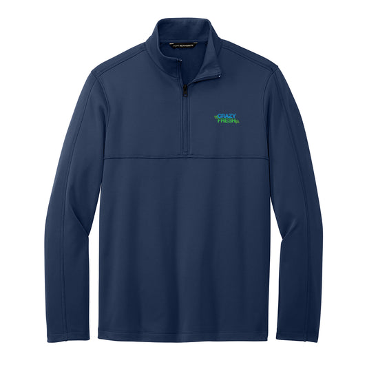 Port Authority® Smooth Fleece 1/4-Zip - River Blue Navy