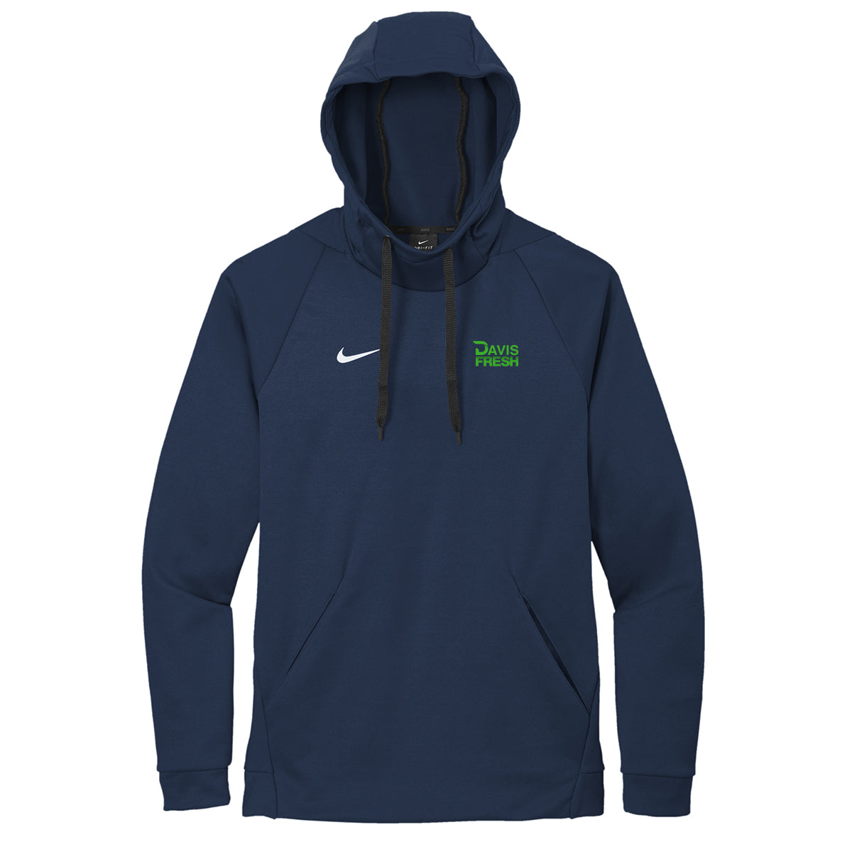 Nike® Therma-FIT Pullover Fleece Hoodie - Navy