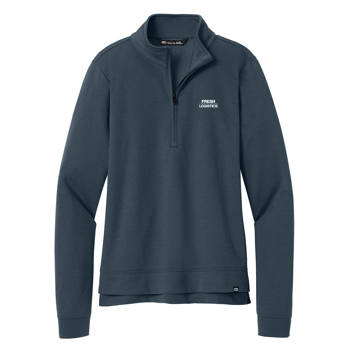 TravisMathew Women’s Coveside 1/2-Zip - Blue Nights
