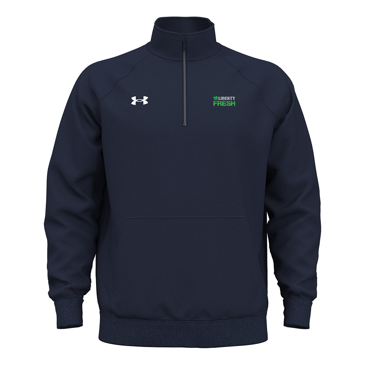 Under Armour Men's Rival Fleece Quarter-Zip - Midnight Navy