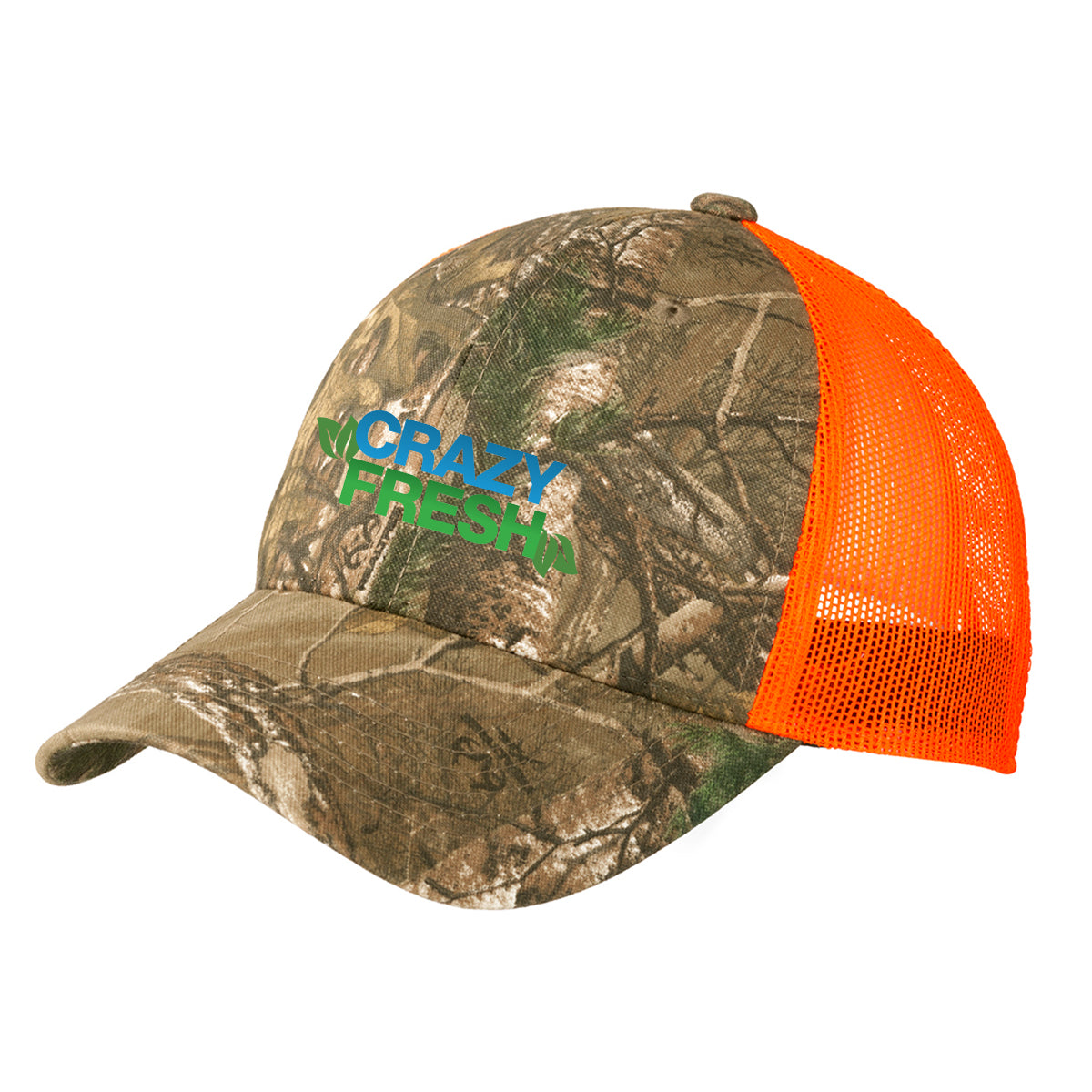 Port Authority® Structured Camouflage Mesh Back Cap