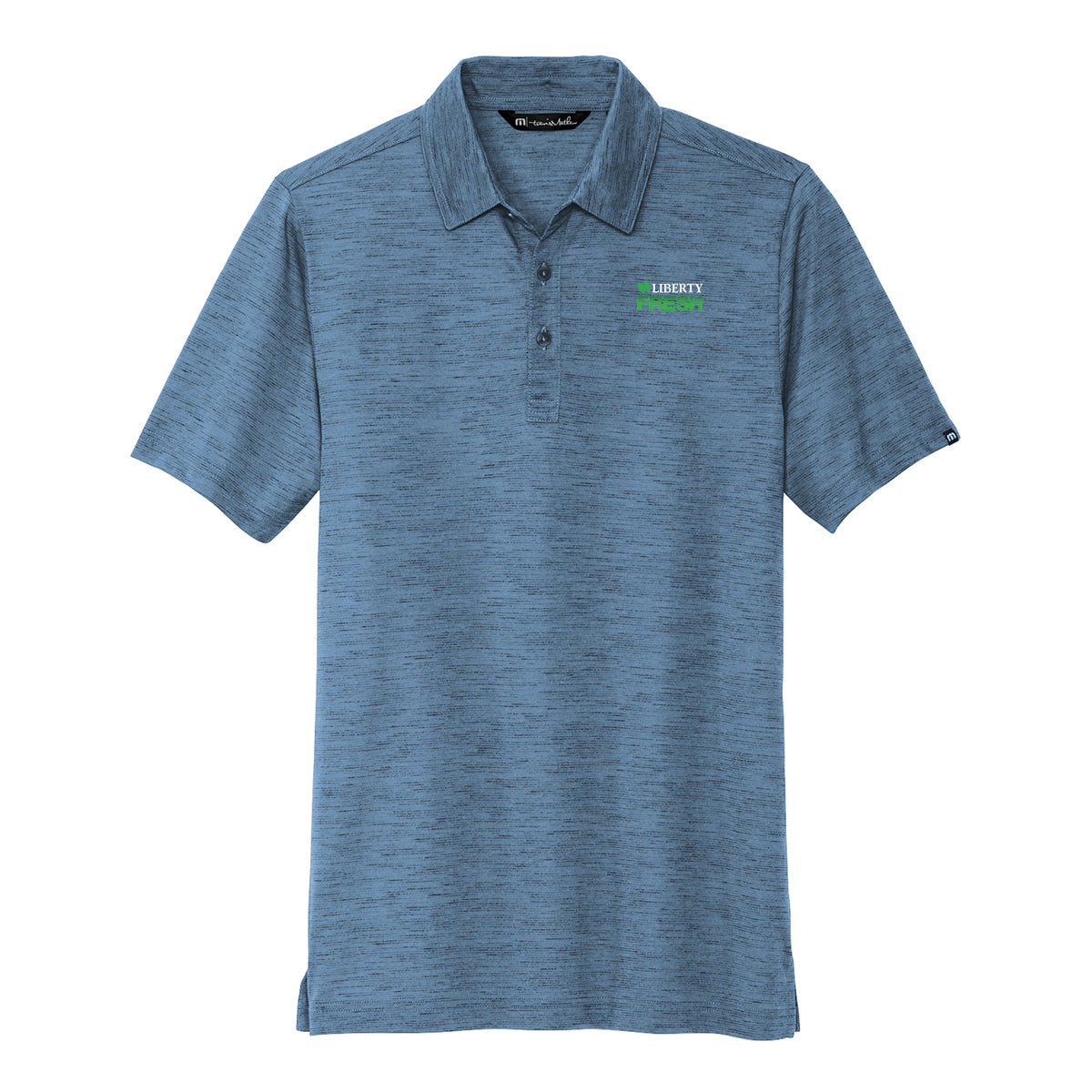 TravisMathew® Auckland Slub Polo - Riviera Blue