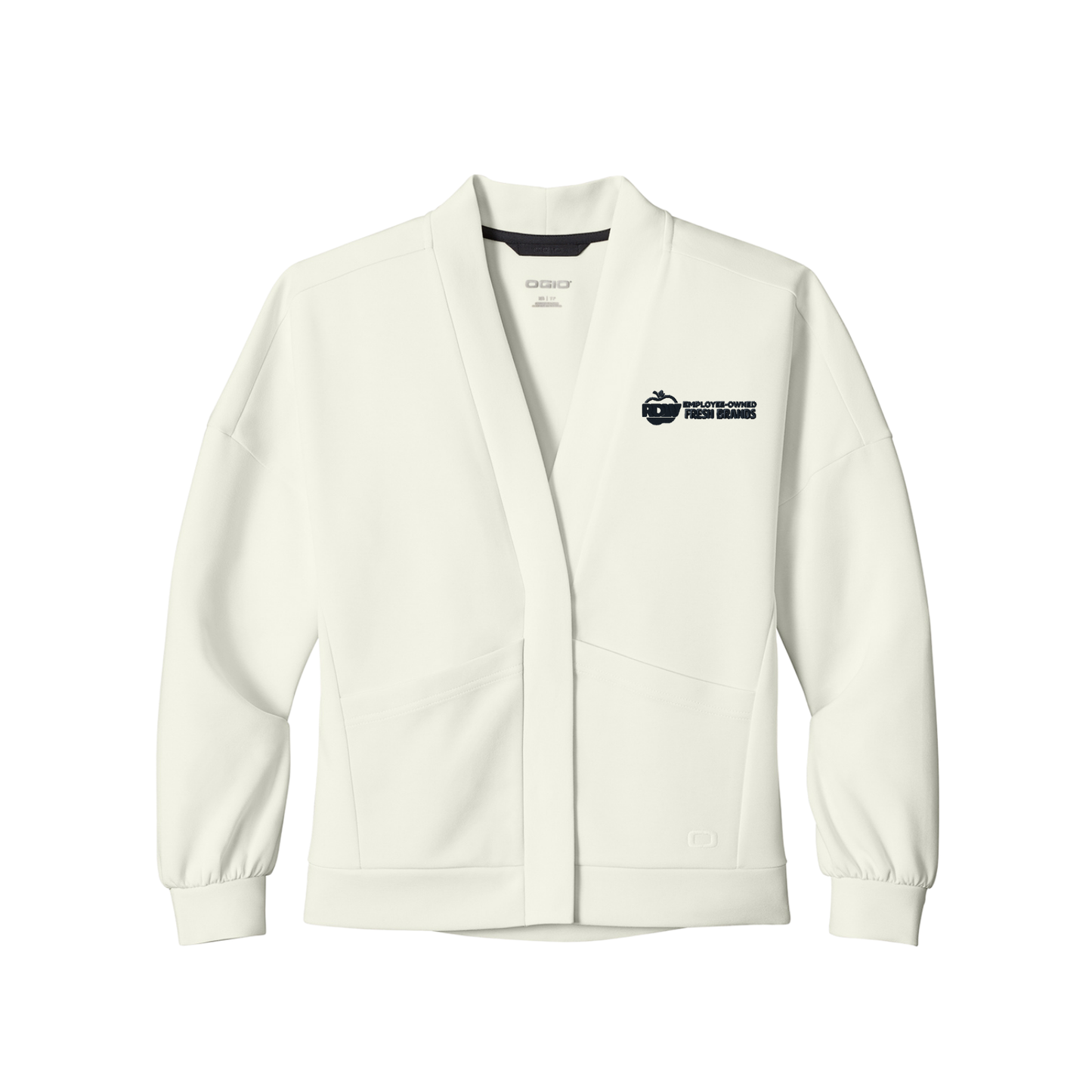 OGIO® Women’s Transcend Cardigan - Opal White