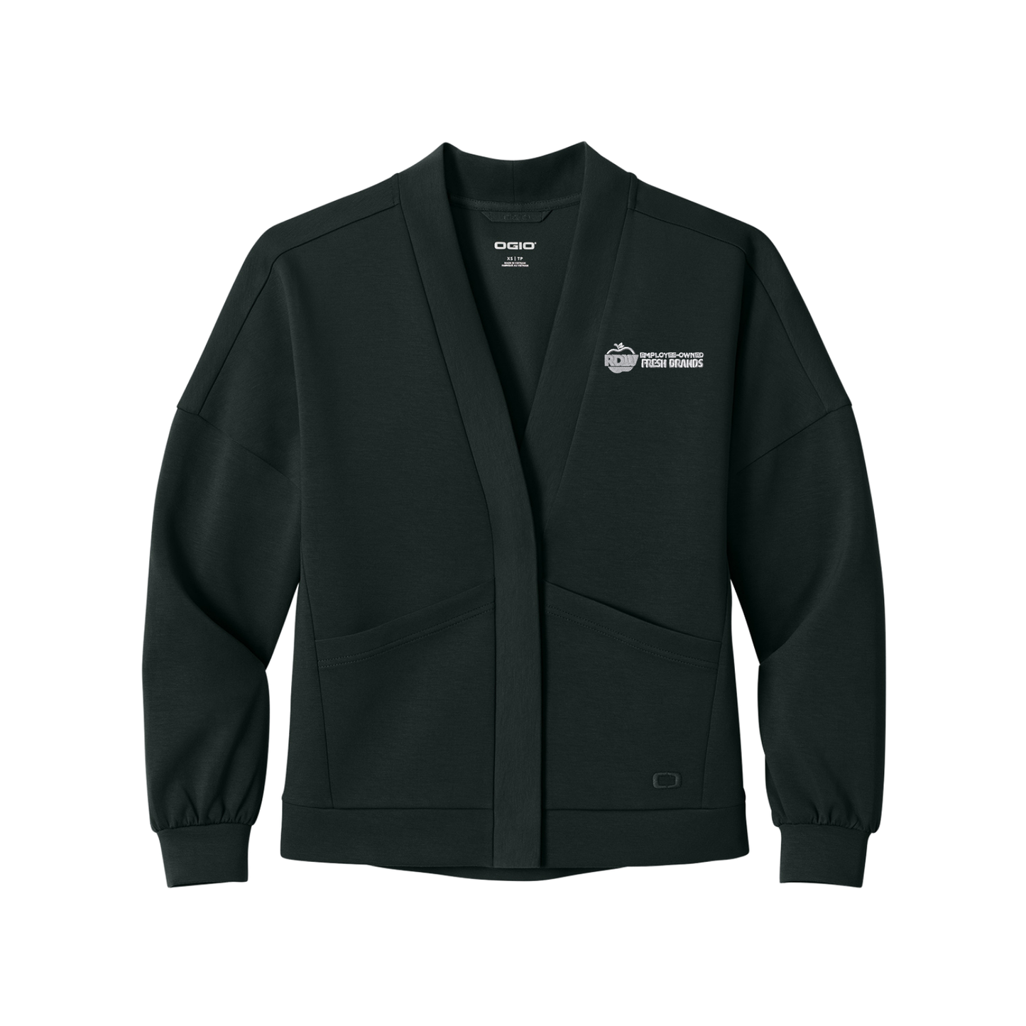 OGIO® Women’s Transcend Cardigan - Blacktop
