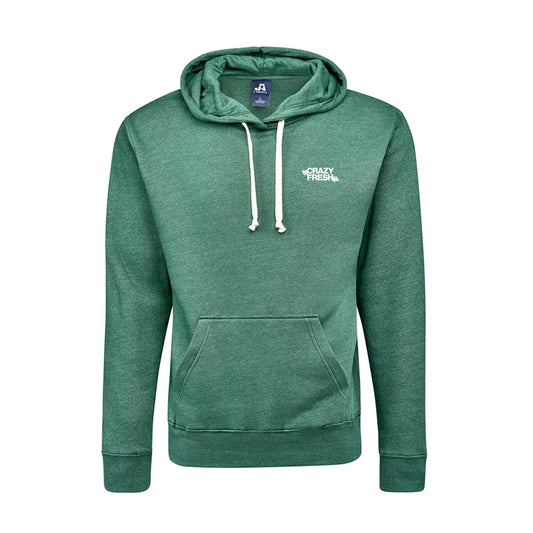 J America® Tri-Blend Hooded Pullover Sweatshirt - Balsam