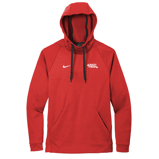 Nike® Therma-FIT Pullover Fleece Hoodie - Scarlet