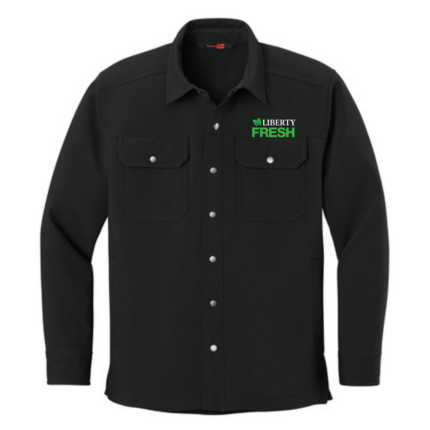 CornerStone® Soft Shell Shirt Jacket - Black
