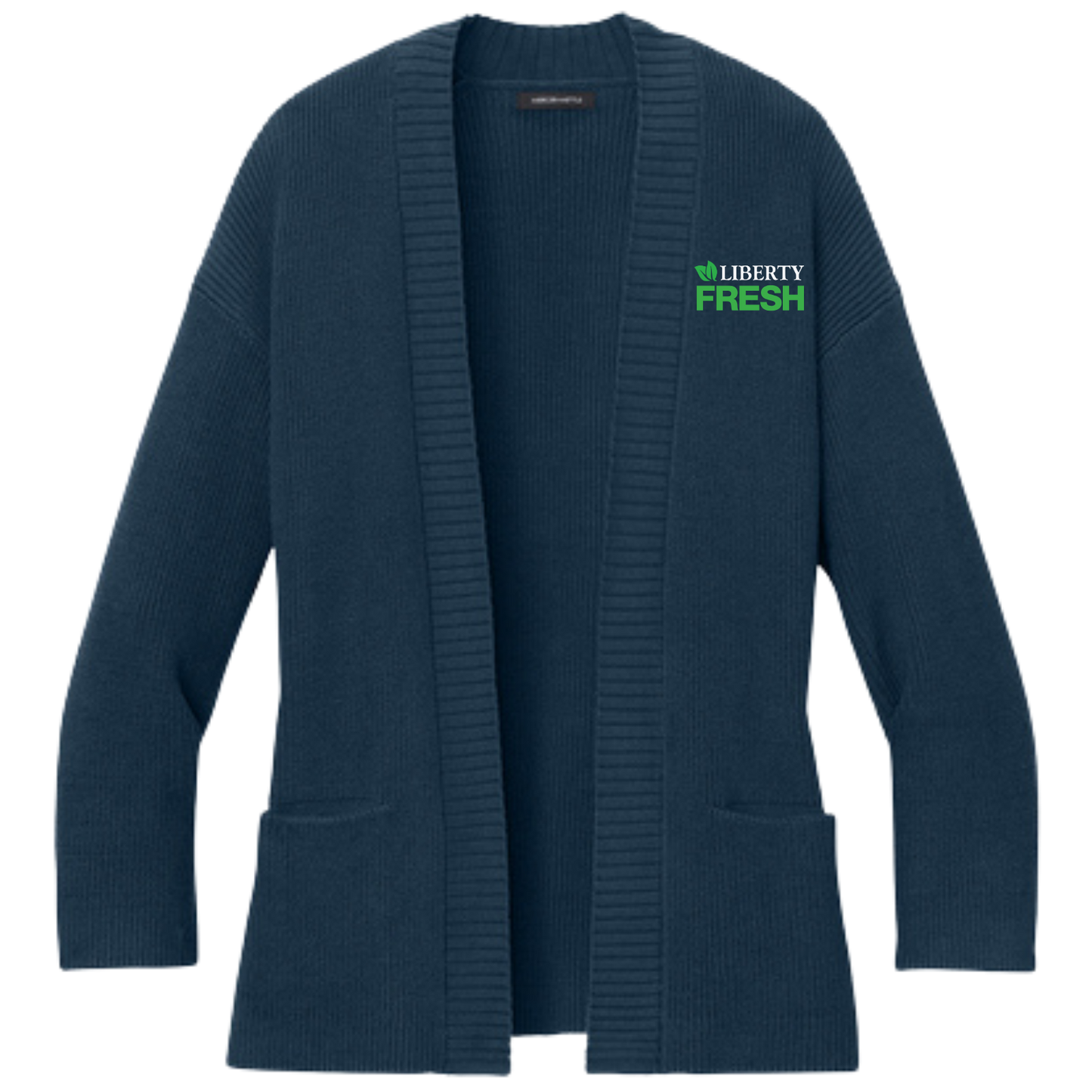 Mercer+Mettle® Women’s Open Cardi - Insignia Blue