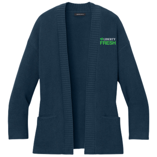 Mercer+Mettle® Women’s Open Cardi - Insignia Blue