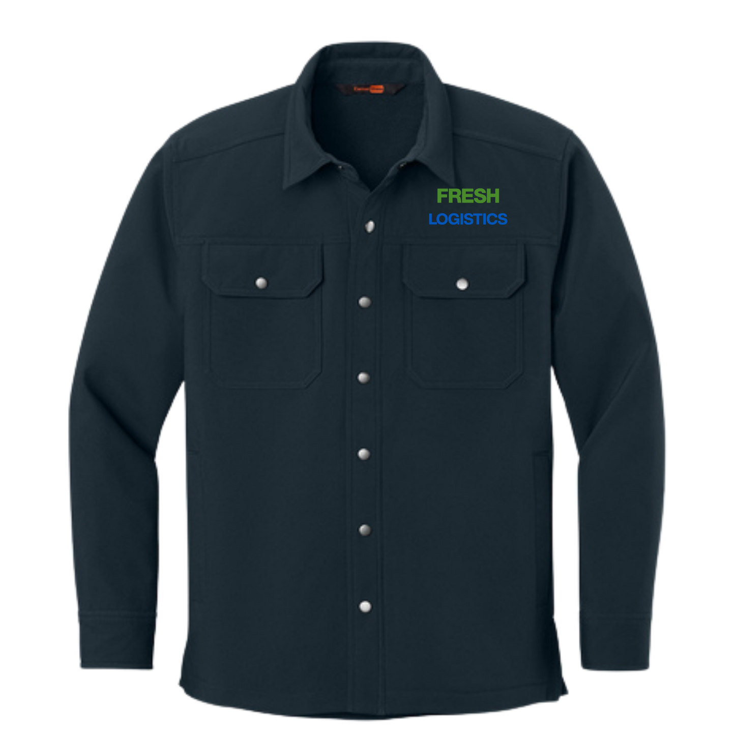 CornerStone® Soft Shell Shirt Jacket - Navy