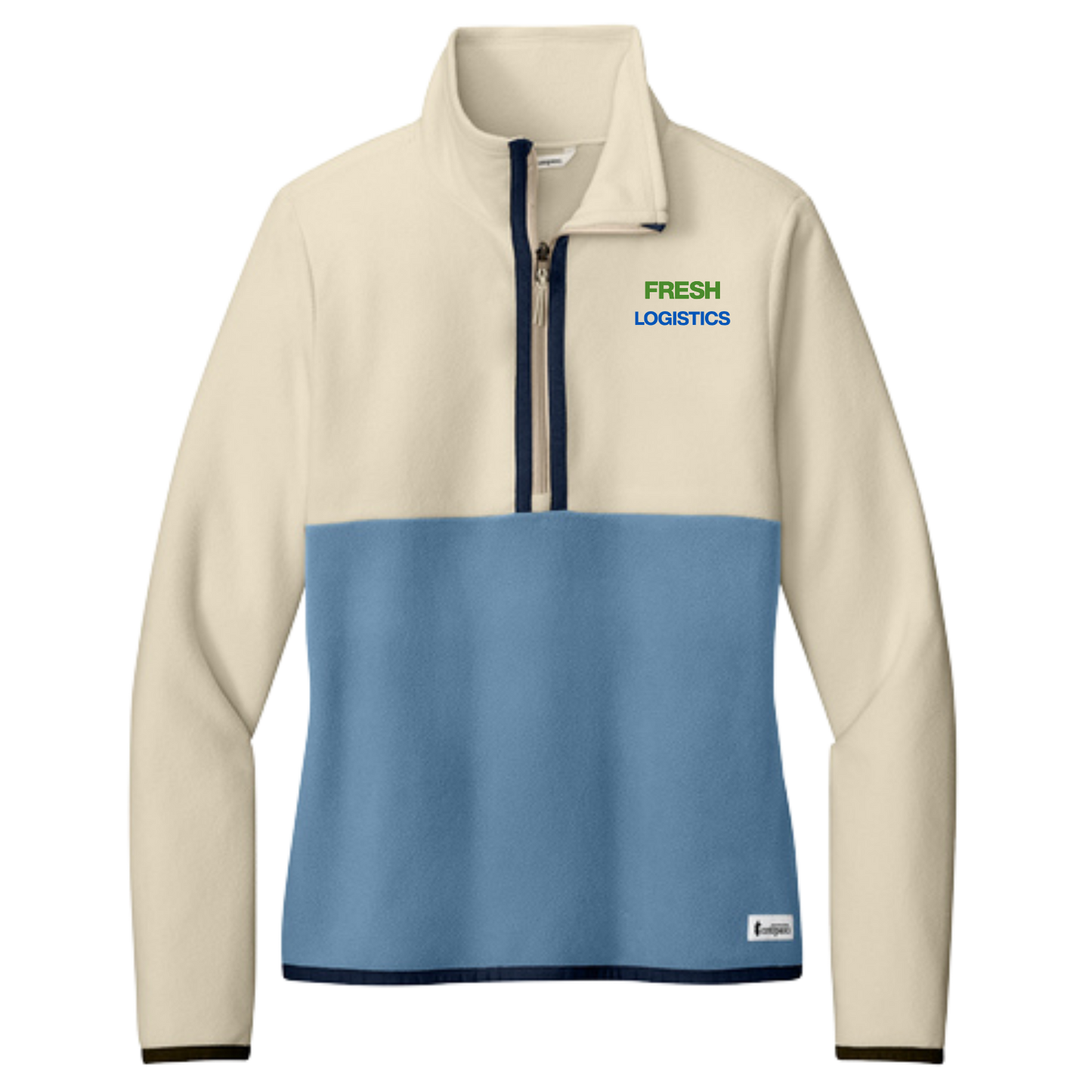 Cotopaxi® Women’s Amado 1/2-Zip Fleece - Cream/Fjord