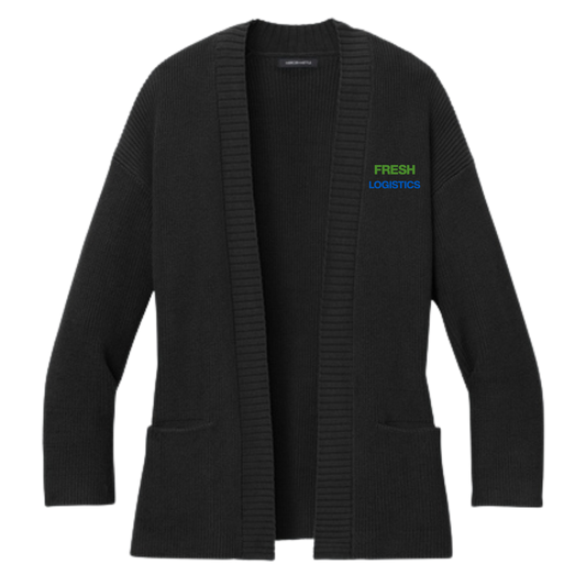 Mercer+Mettle® Women’s Open Cardi - Deep Black