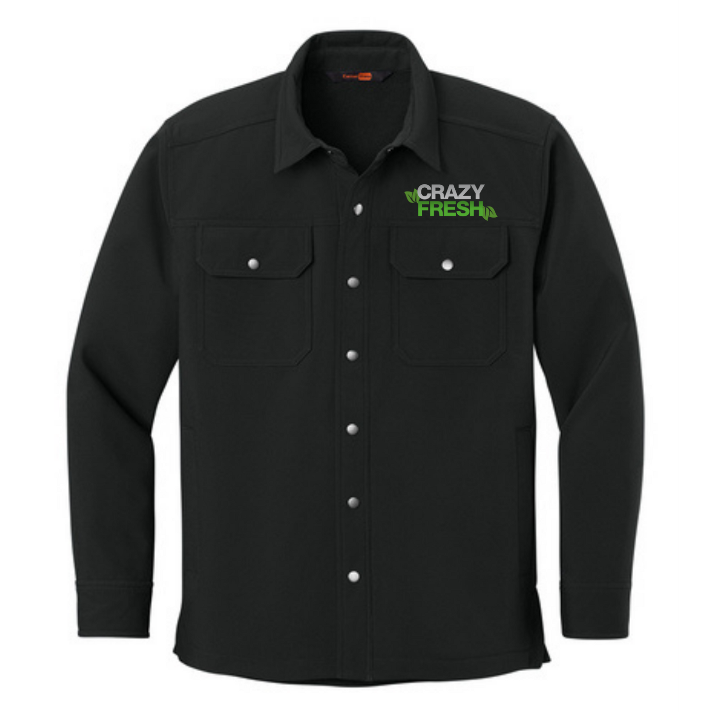 CornerStone® Soft Shell Shirt Jacket - Black