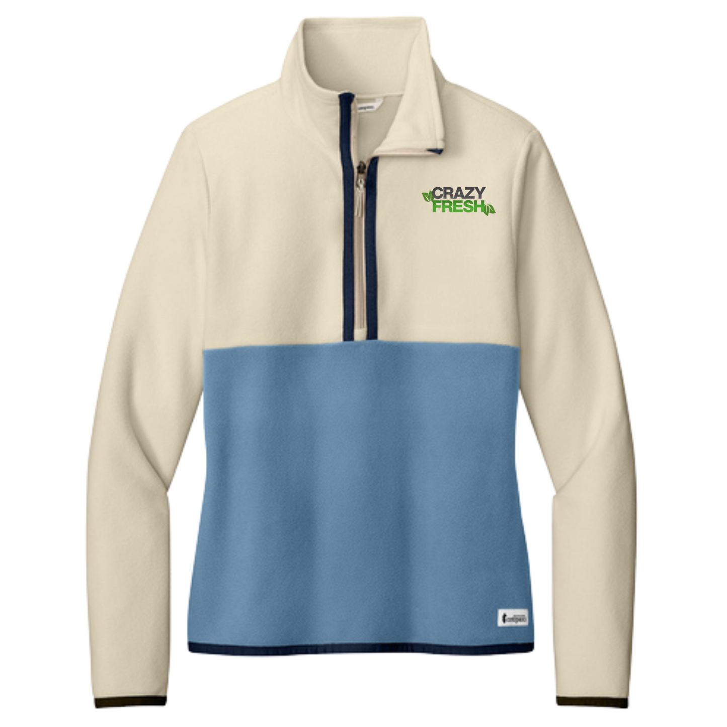 Cotopaxi® Women’s Amado 1/2-Zip Fleece - Cream/Fjord