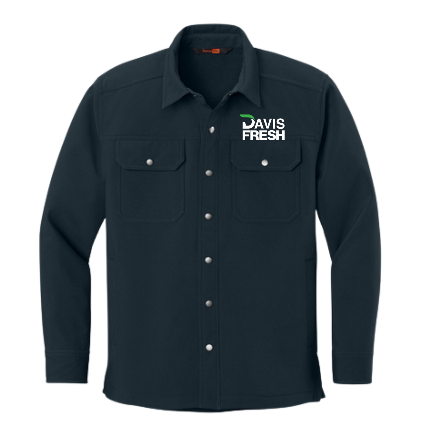 CornerStone® Soft Shell Shirt Jacket - Navy