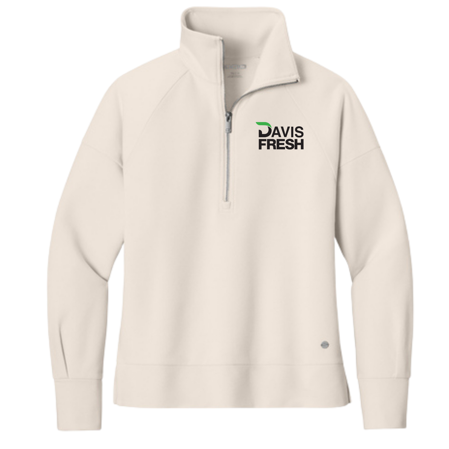 OGIO® Women’s Luuma 1/2-Zip - Light Suede