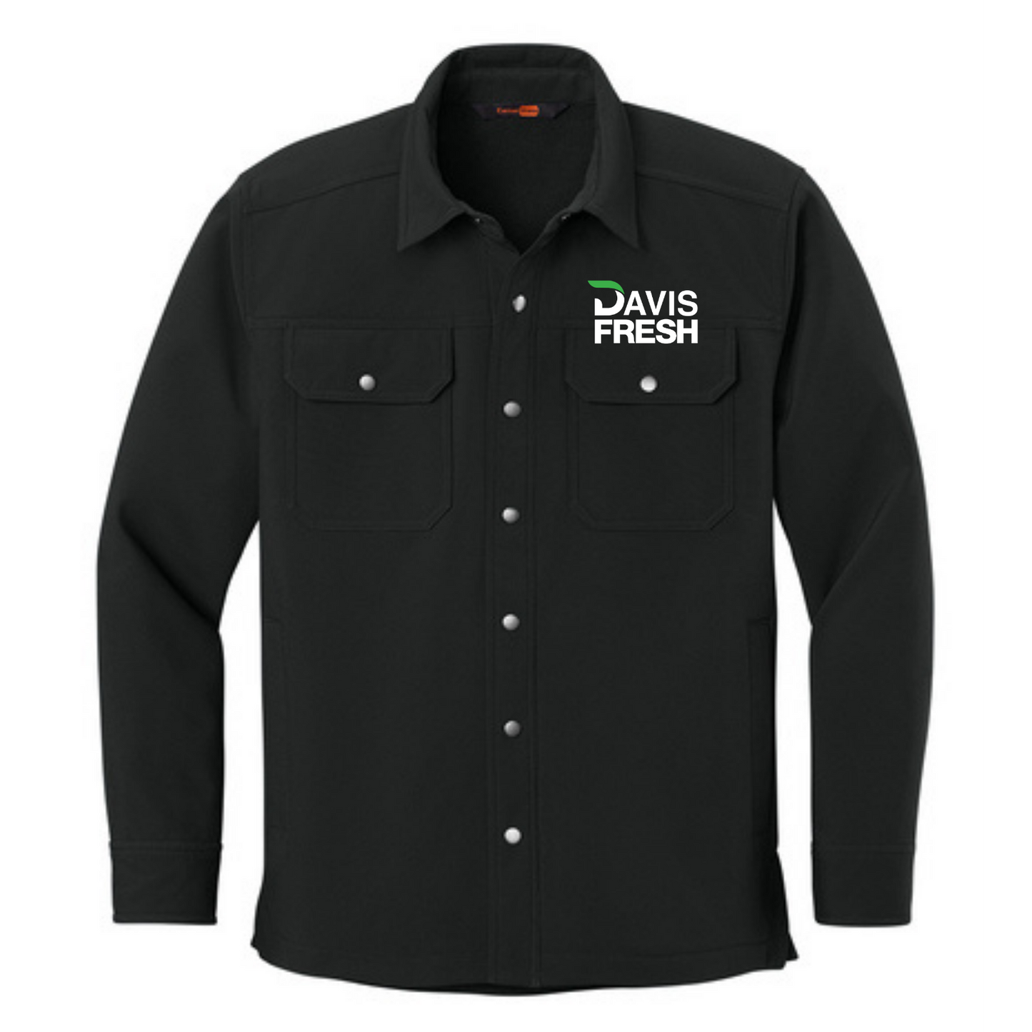 CornerStone® Soft Shell Shirt Jacket - Black