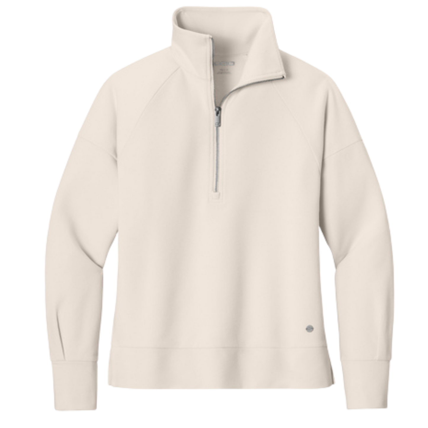 OGIO® Women’s Luuma 1/2-Zip - Light Suede