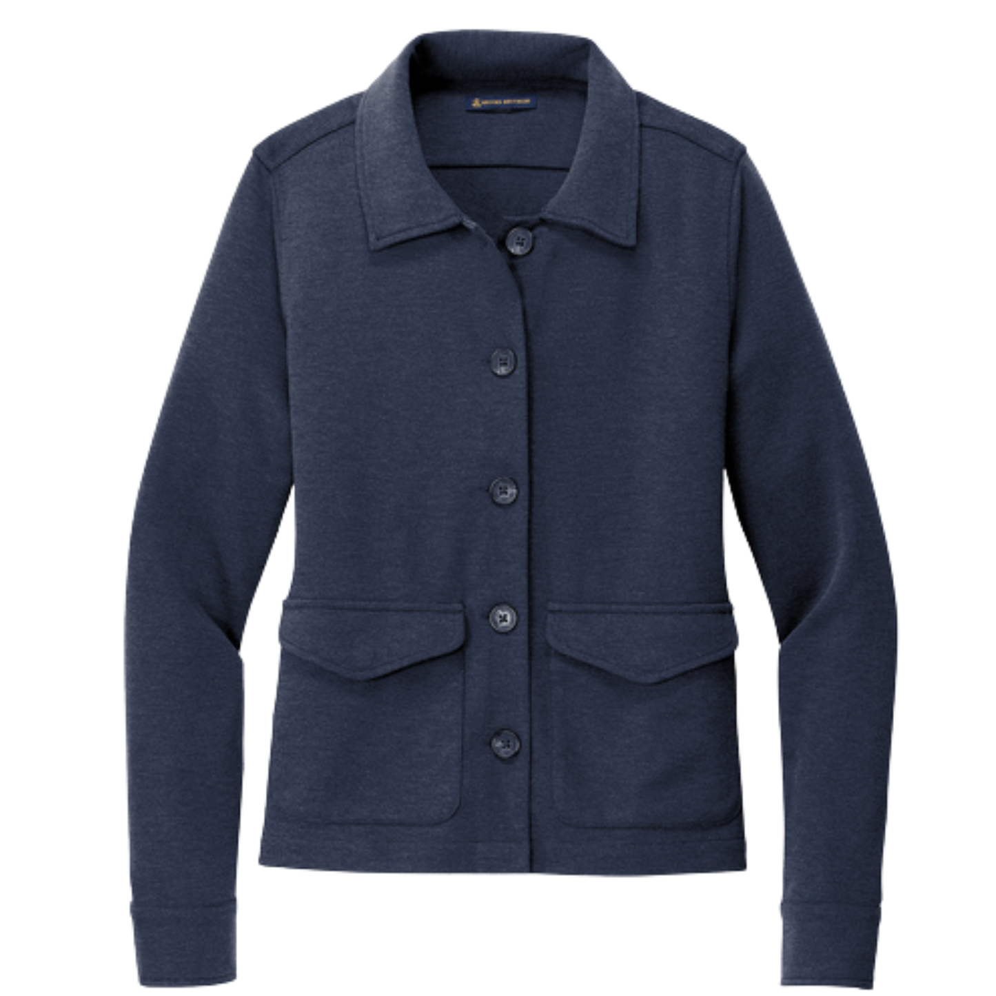 Brooks Brothers® Women’s Mid-Layer Stretch Button Jacket - Navy Blazer Heather