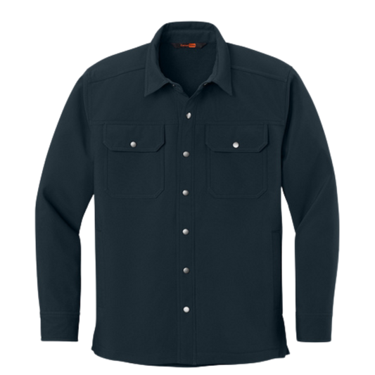CornerStone® Soft Shell Shirt Jacket - Navy