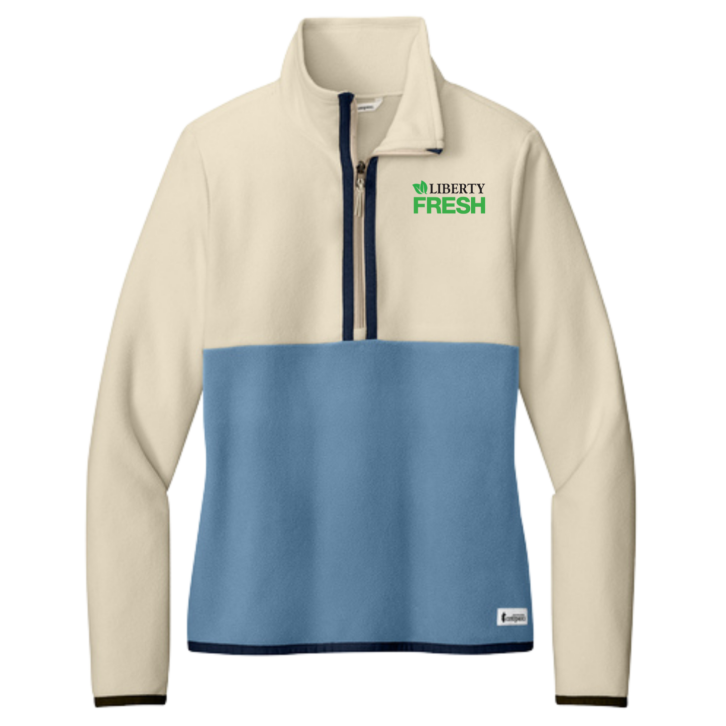 Cotopaxi® Women’s Amado 1/2-Zip Fleece - Cream/Fjord