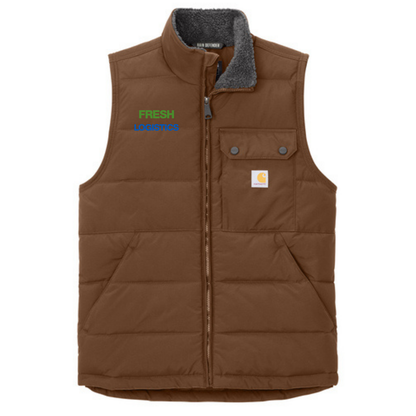 Carhartt® Montana Insulated Vest - Red Duck Brown