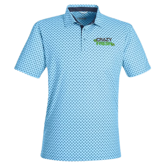 Swannies Men's Hazelwood Polo - Sky/Navy