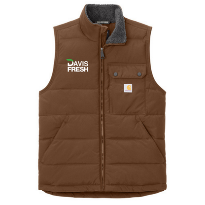 Carhartt® Montana Insulated Vest - Red Duck Brown