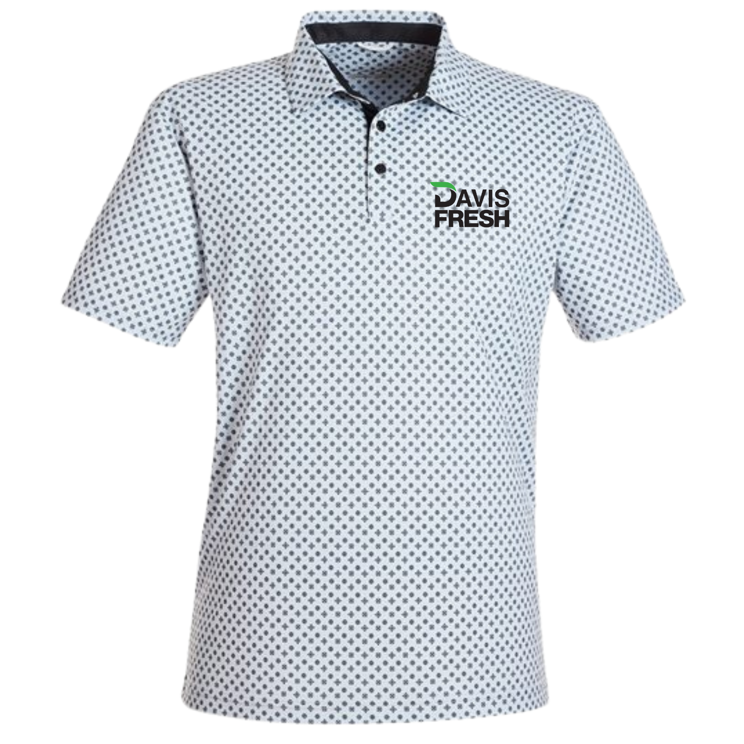 Swannies Men's Hazelwood Polo - Glacier/Black